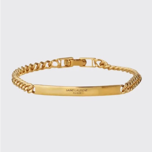 Saint Laurent bar gold bracelet - Picture 1 of 2